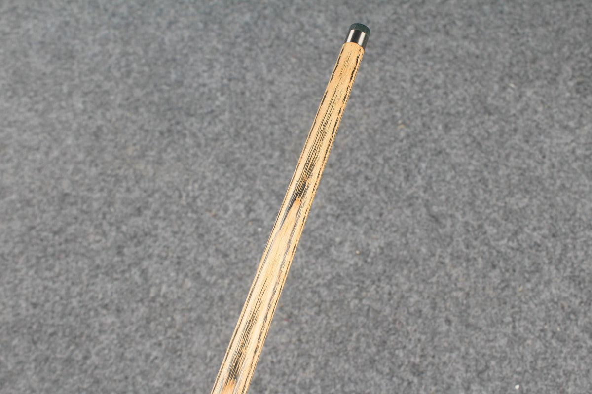 1 piece ash english pool cue  #8973 WOODS CUES