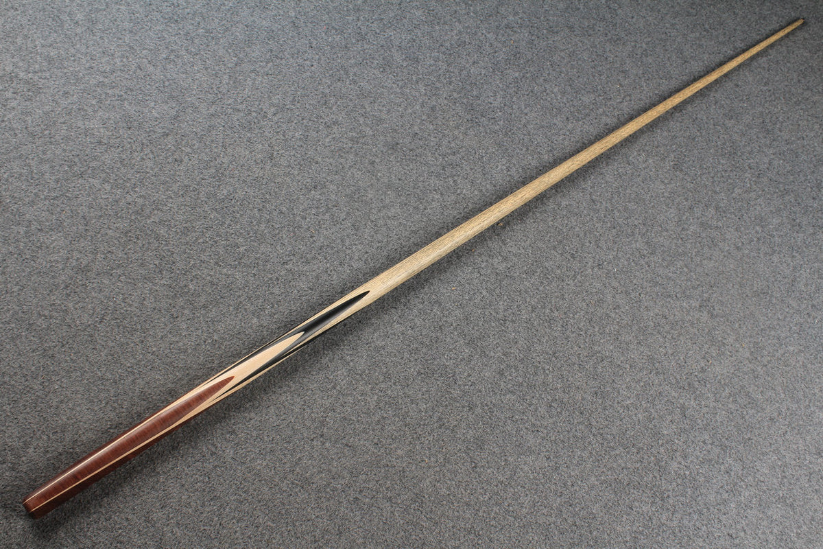 1 piece ash english pool cue  #8974 WOODS CUES
