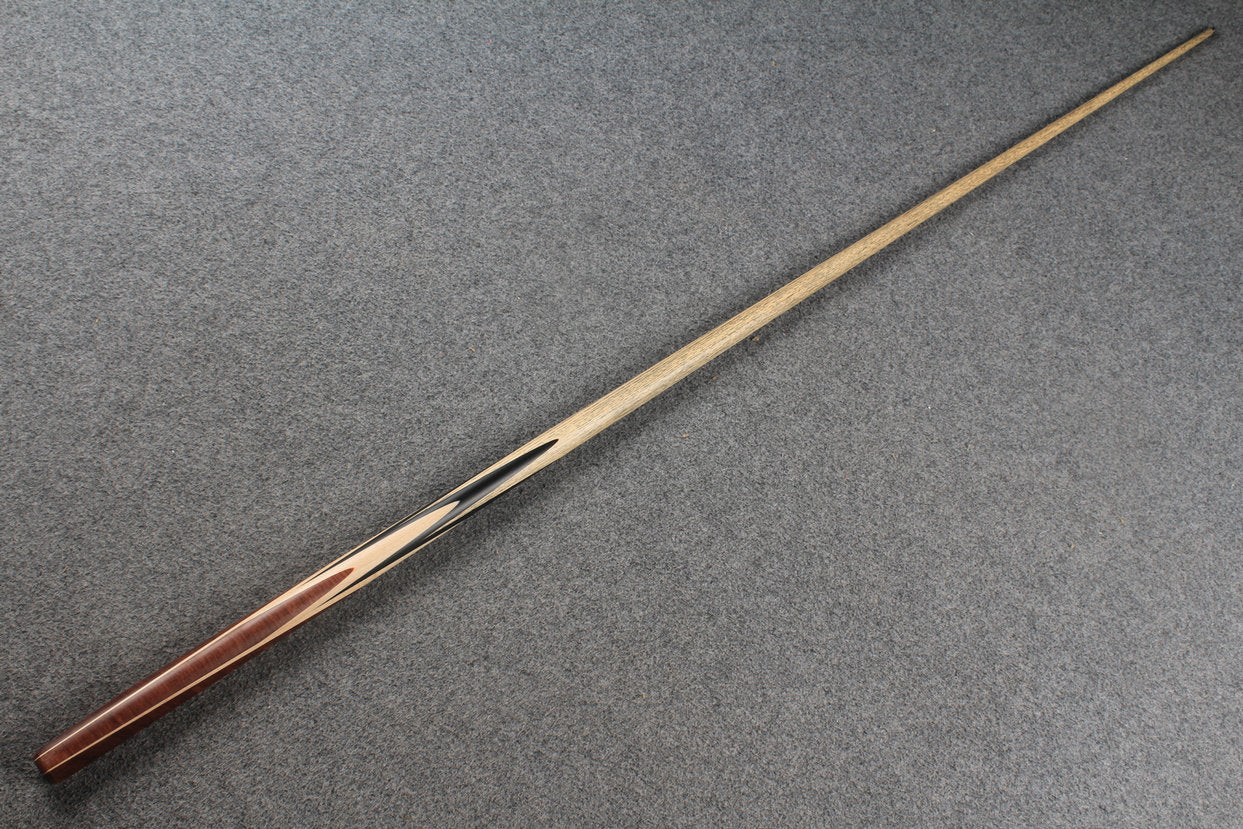 1 piece ash english pool cue  #8974 WOODS CUES