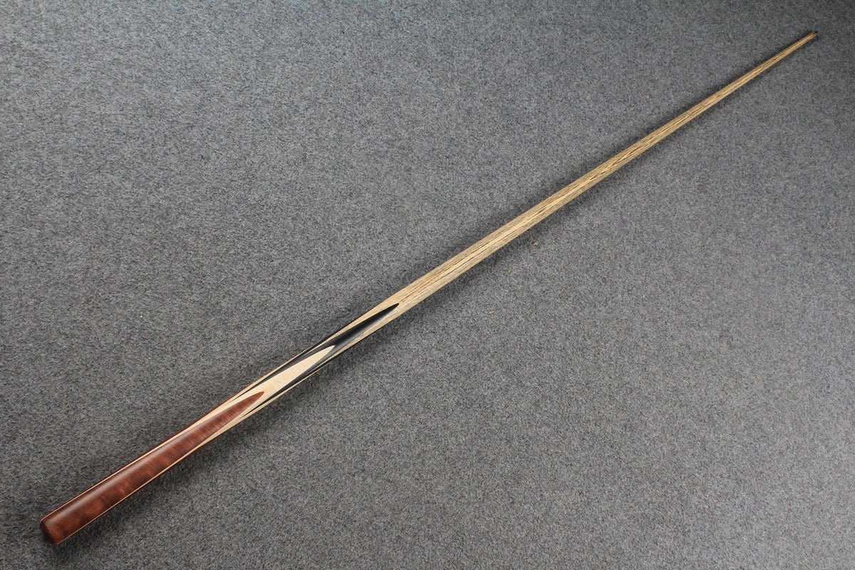 1 piece ash english pool cue  #8974 WOODS CUES