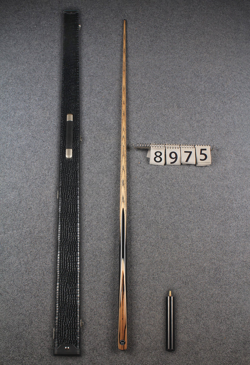1 piece ash english pool cue  #8975