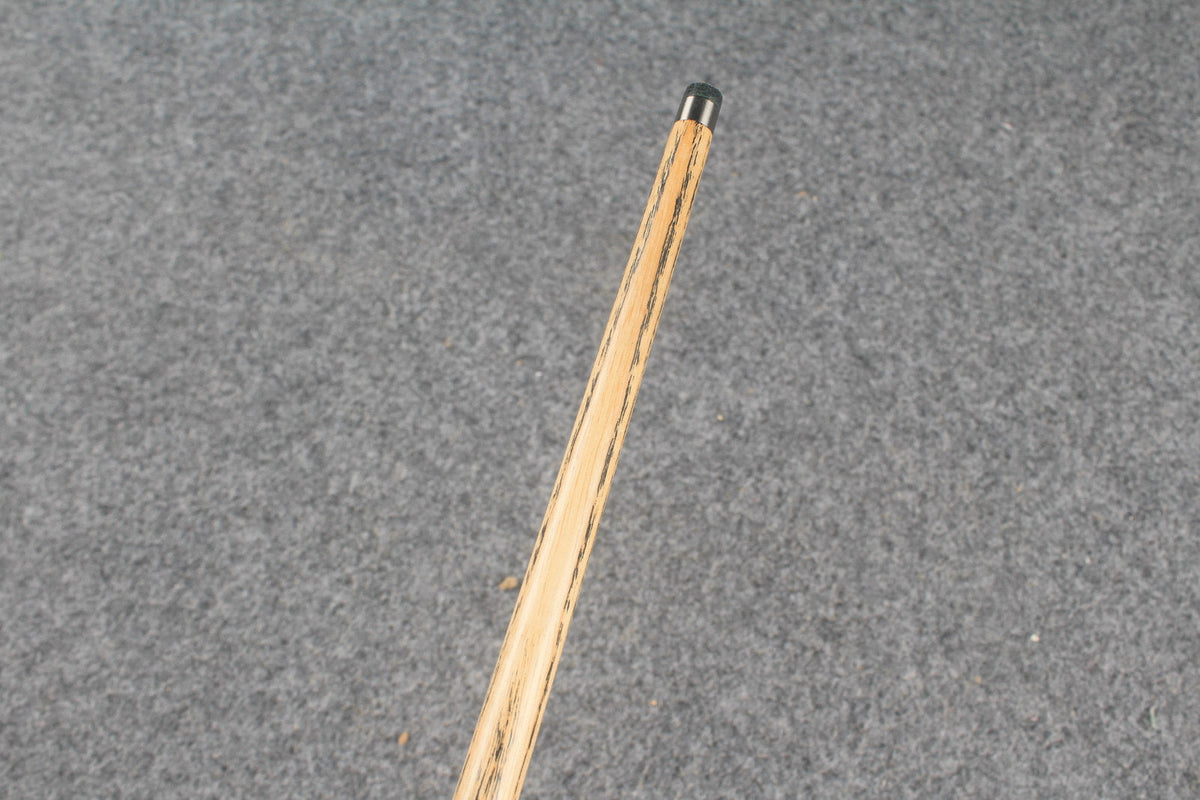 1 piece ash english pool cue  #8976 WOODS CUES