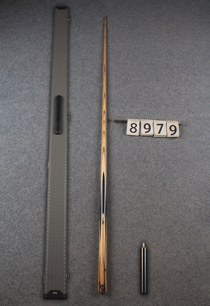 1 piece ash english pool cue  #8979