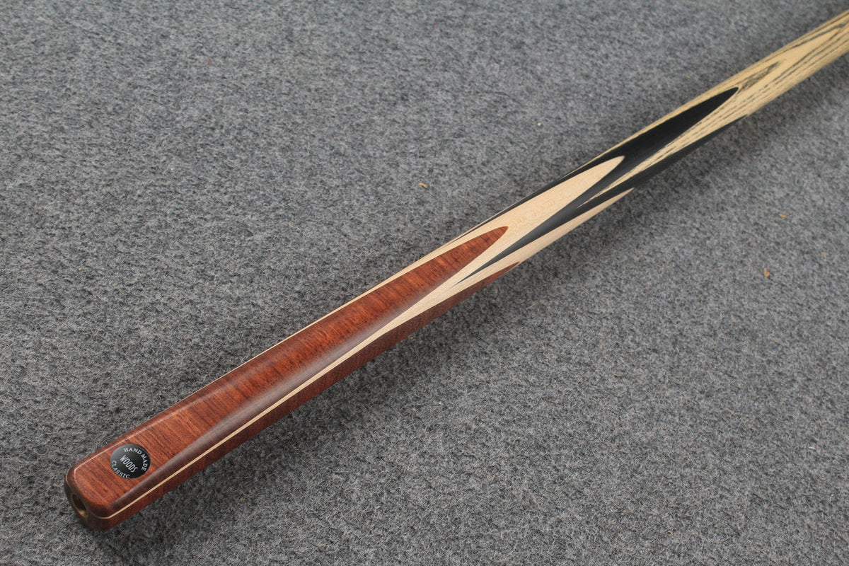 1 piece ash english pool cue  #8980 WOODS CUES