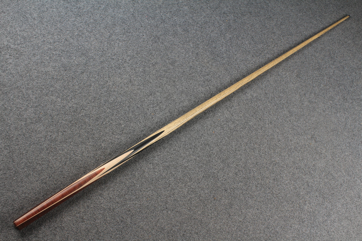 1 piece ash english pool cue  #8980 WOODS CUES
