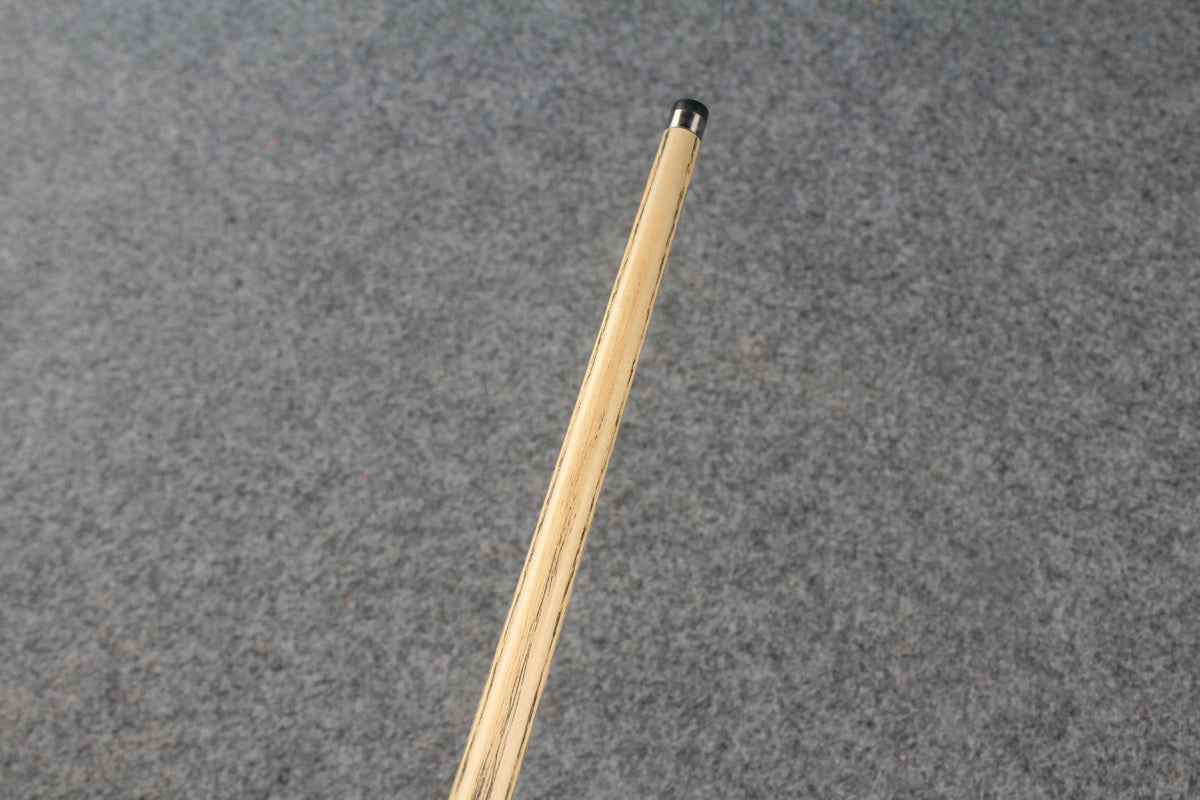 1 piece ash english pool cue  #8980 WOODS CUES