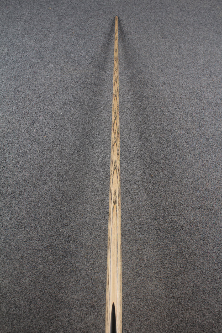 1 piece ash english pool cue  #8981 WOODS CUES