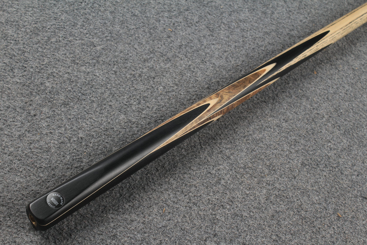 1 piece ash english pool cue  #8981 WOODS CUES