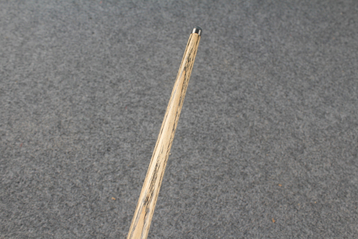 1 piece ash english pool cue  #8981 WOODS CUES