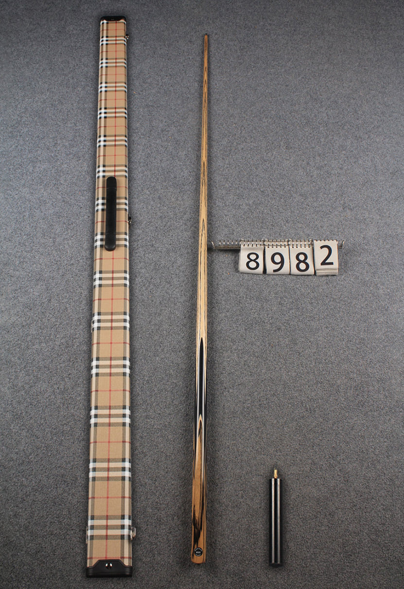 1 piece ash english pool cue  #8982