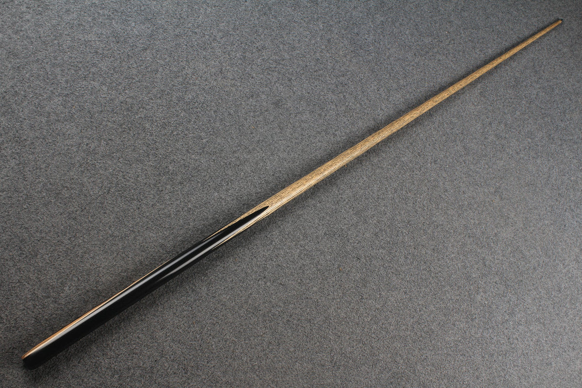 1 piece ash english pool cue  #8983 WOODS CUES