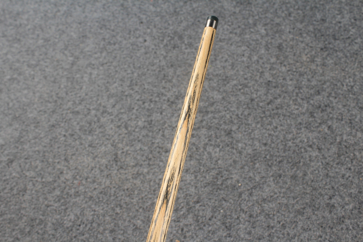 1 piece ash english pool cue  #8983 WOODS CUES