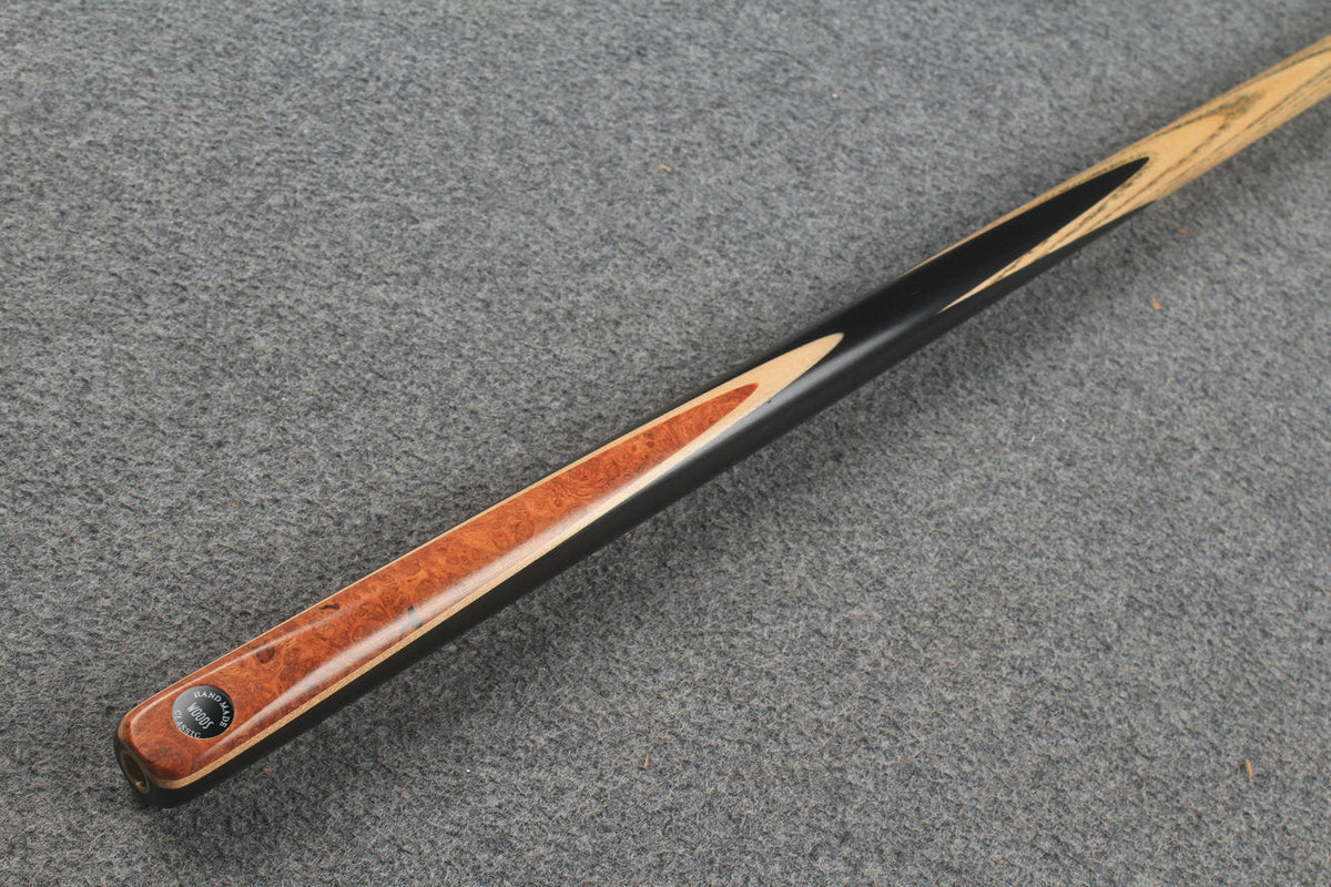 1 piece ash english pool cue  #8984 WOODS CUES