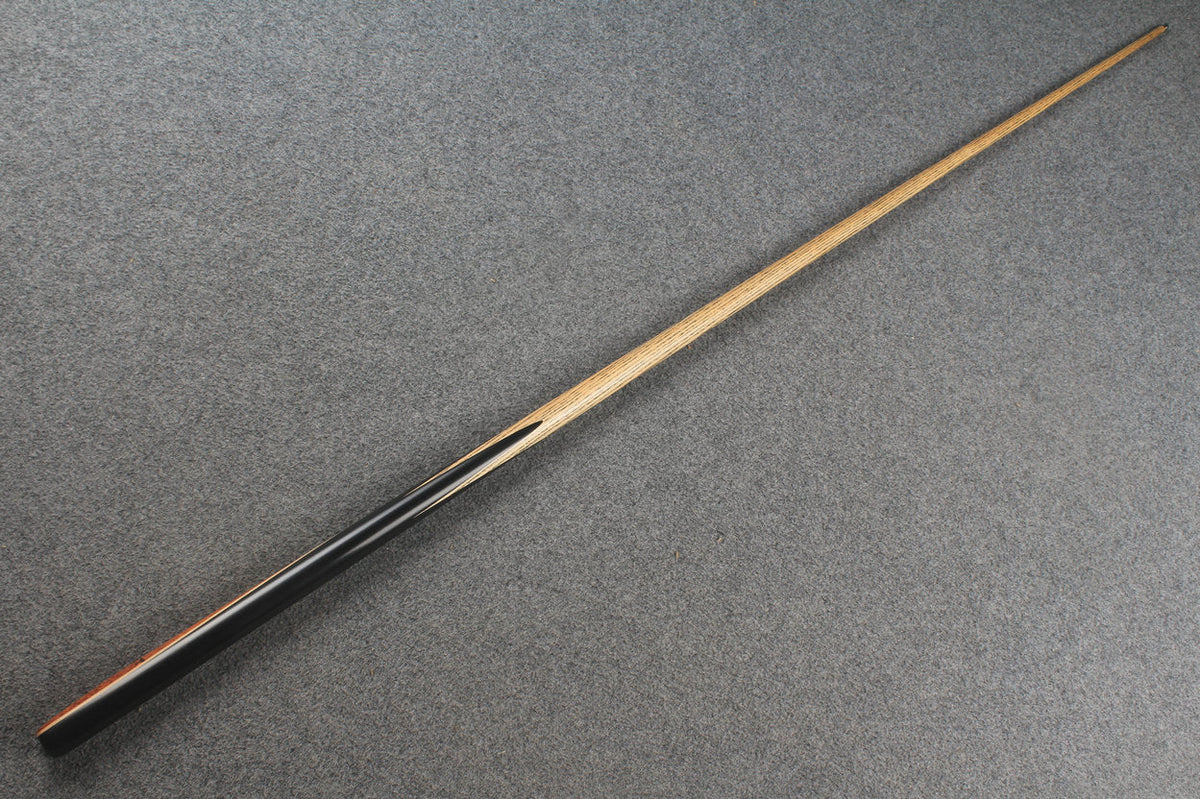 1 piece ash english pool cue  #8984 WOODS CUES