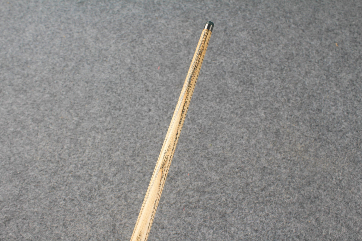 1 piece ash english pool cue  #8984 WOODS CUES