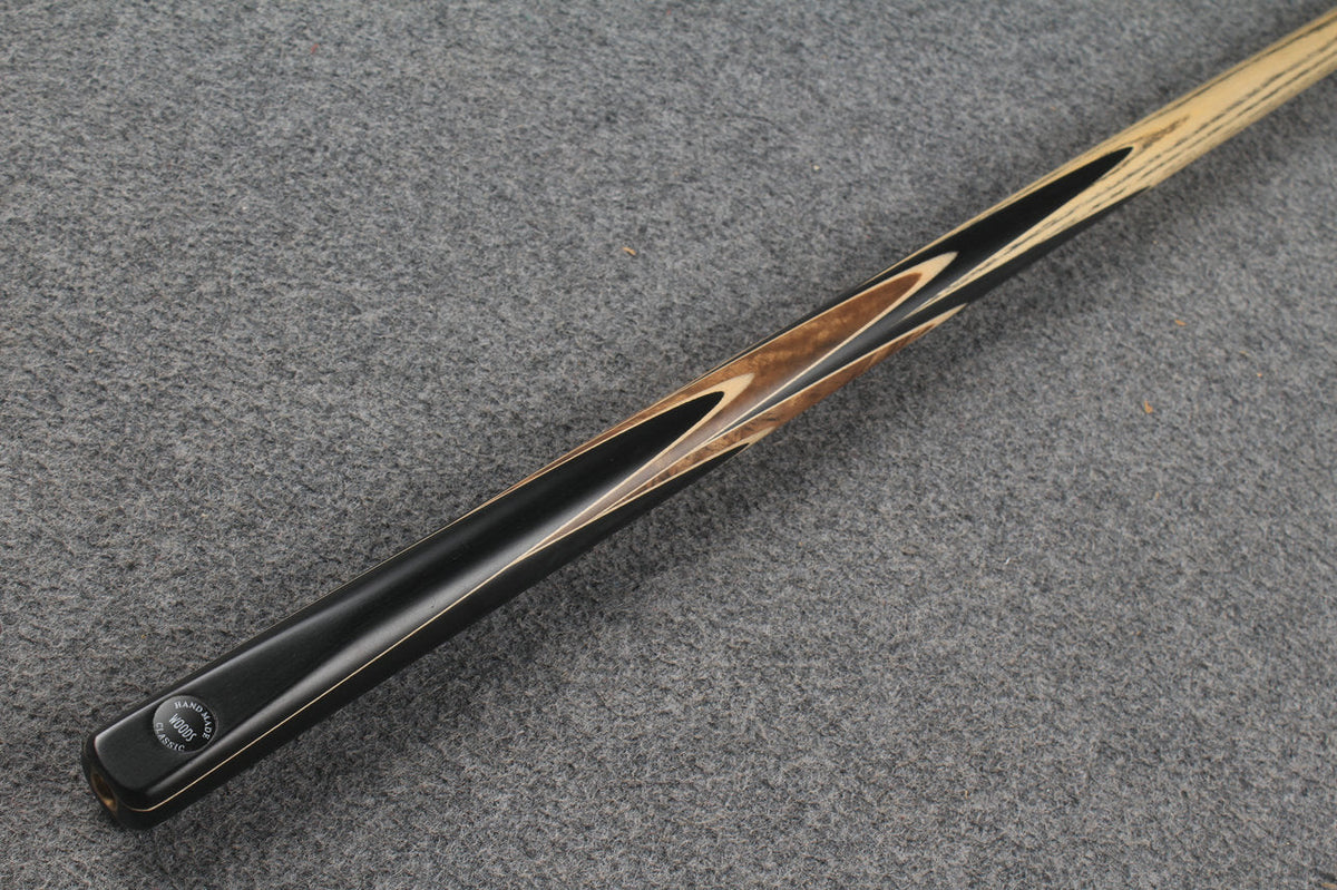 1 piece ash english pool cue  #8985 WOODS CUES