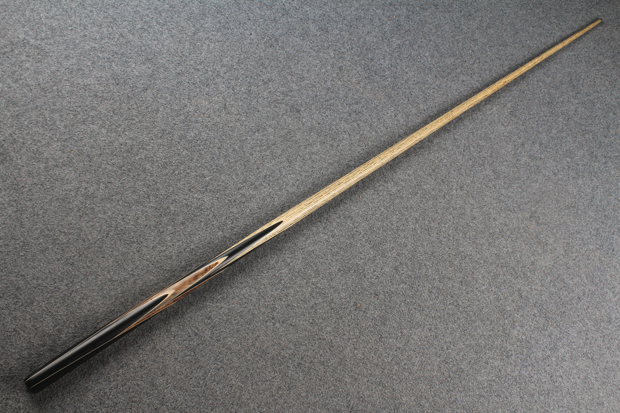 1 piece ash english pool cue  #8985 WOODS CUES