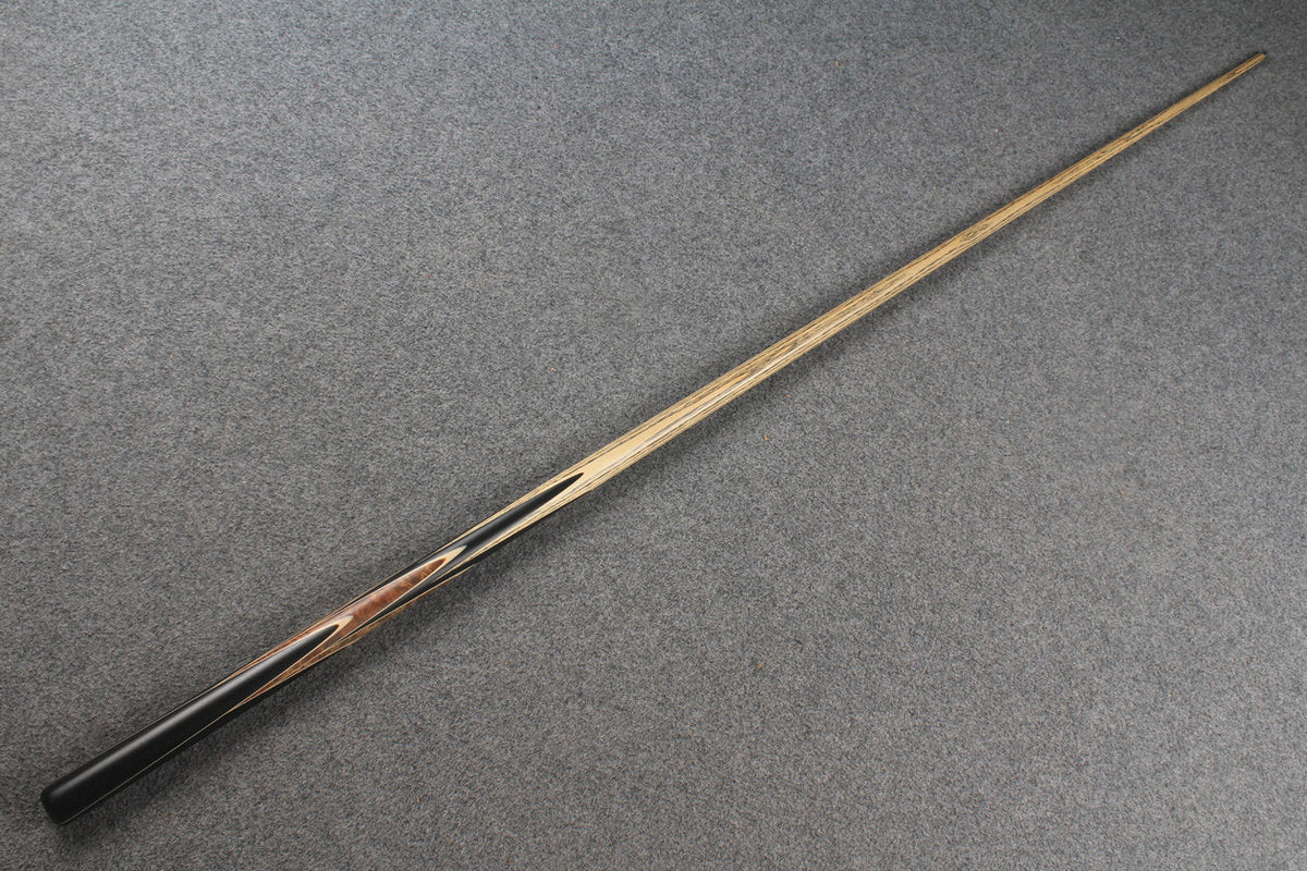 1 piece ash english pool cue  #8985 WOODS CUES