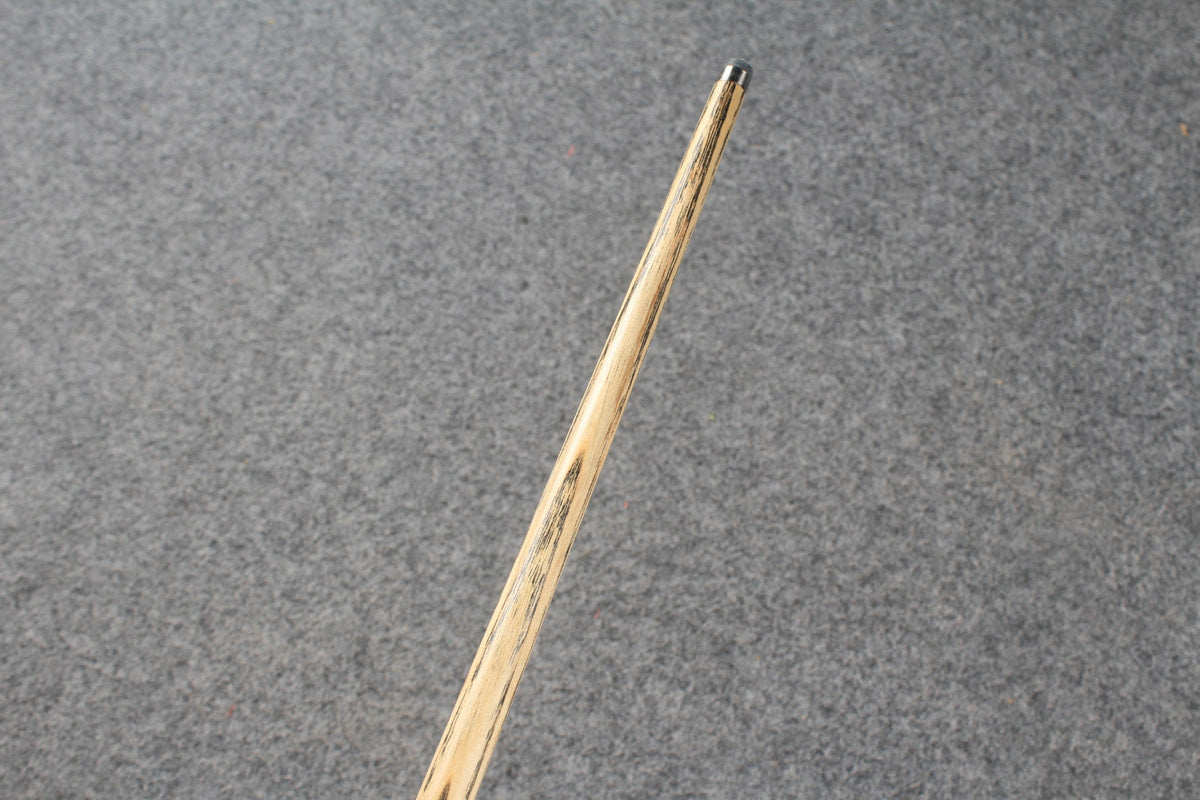 1 piece ash english pool cue  #8985 WOODS CUES