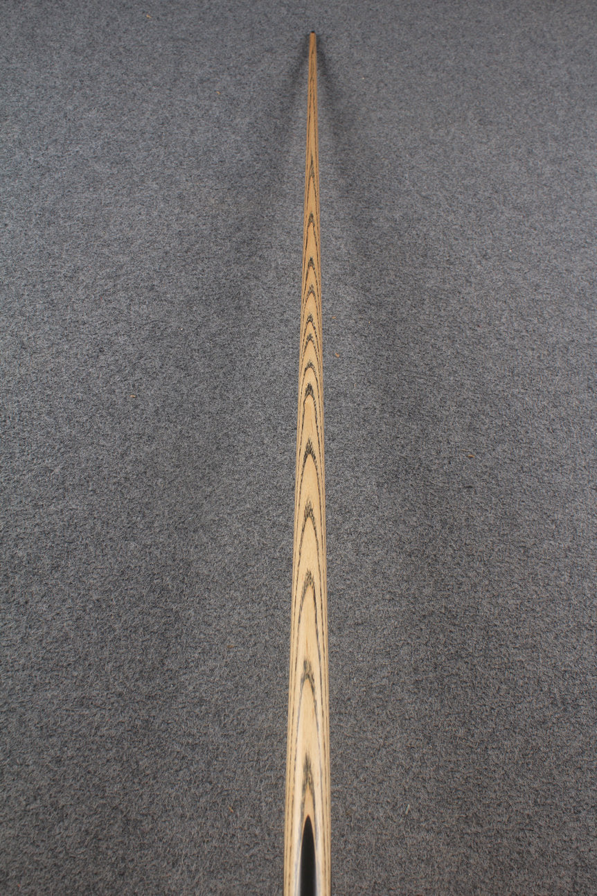 1 piece ash english pool cue  #8986 WOODS CUES