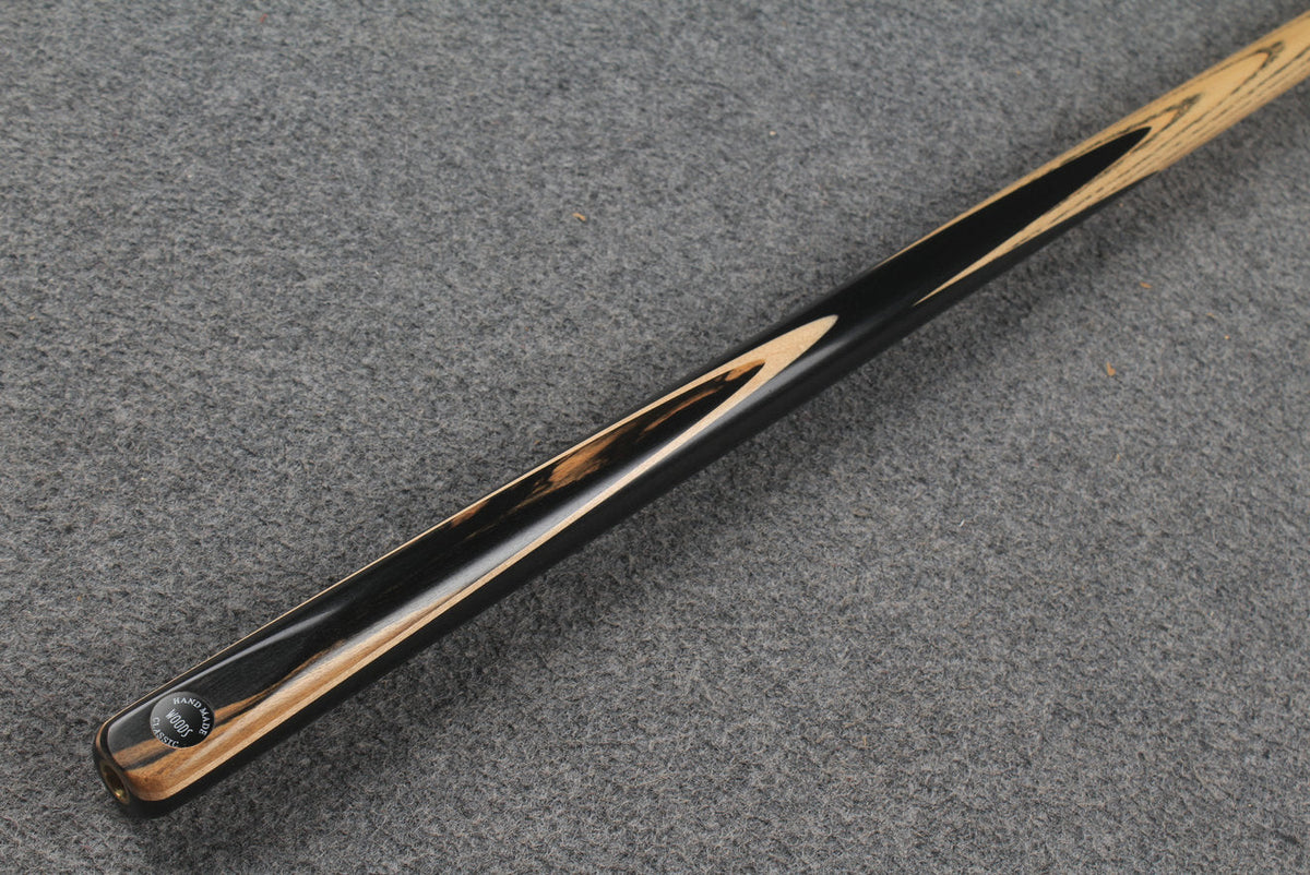 1 piece ash english pool cue  #8986 WOODS CUES