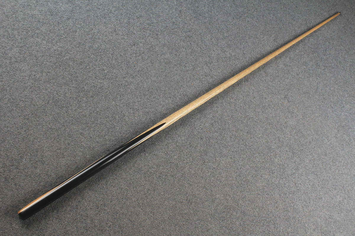 1 piece ash english pool cue  #8986 WOODS CUES