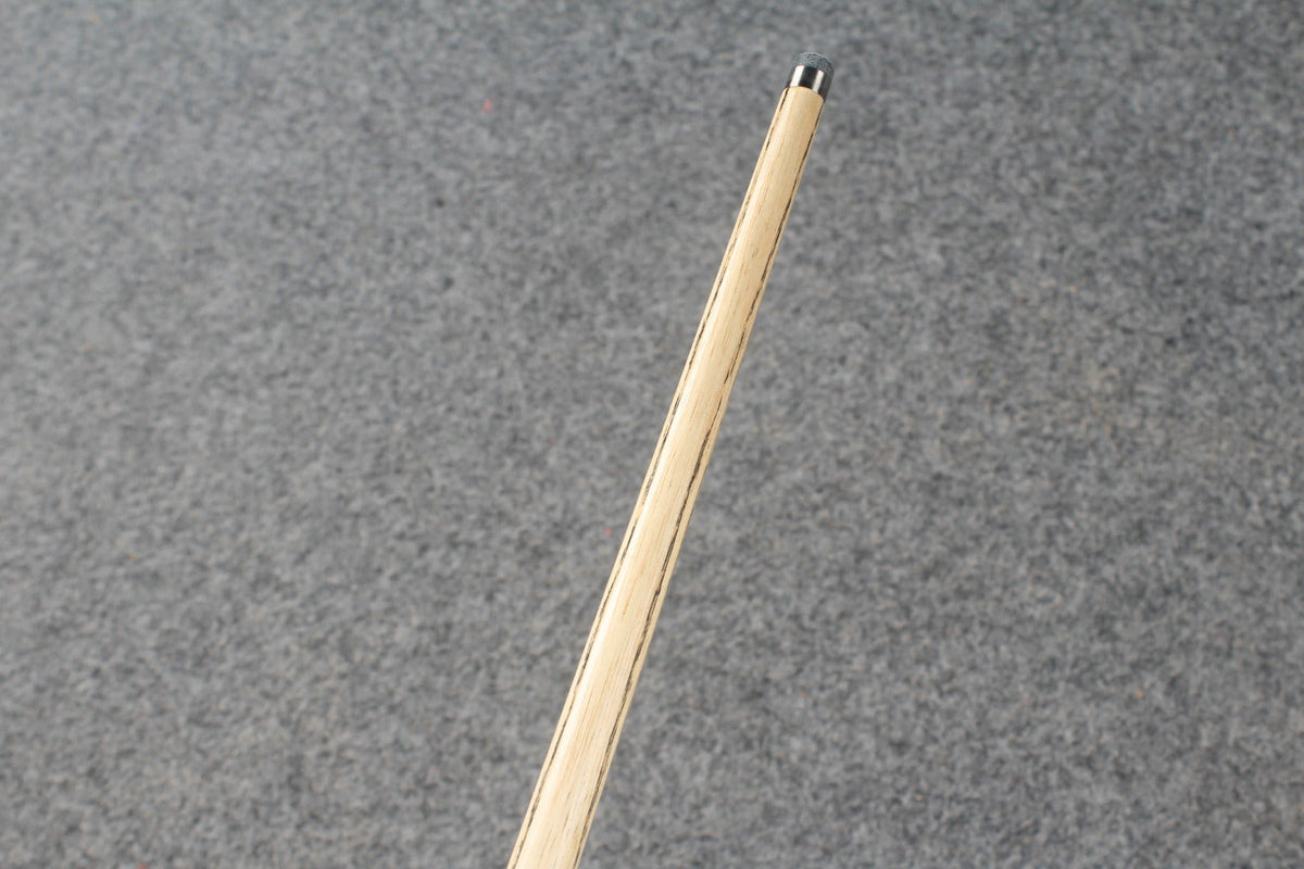 1 piece ash english pool cue  #8988 WOODS CUES