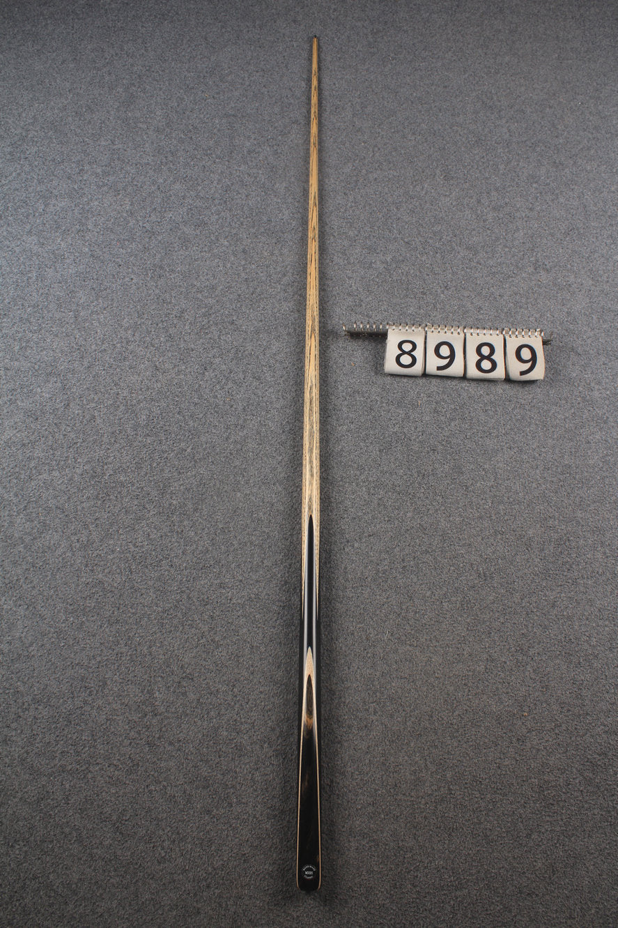 1 piece ash english pool cue  #8989 WOODS CUES