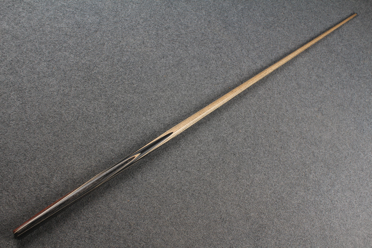 1 piece ash english pool cue  #8990 WOODS CUES