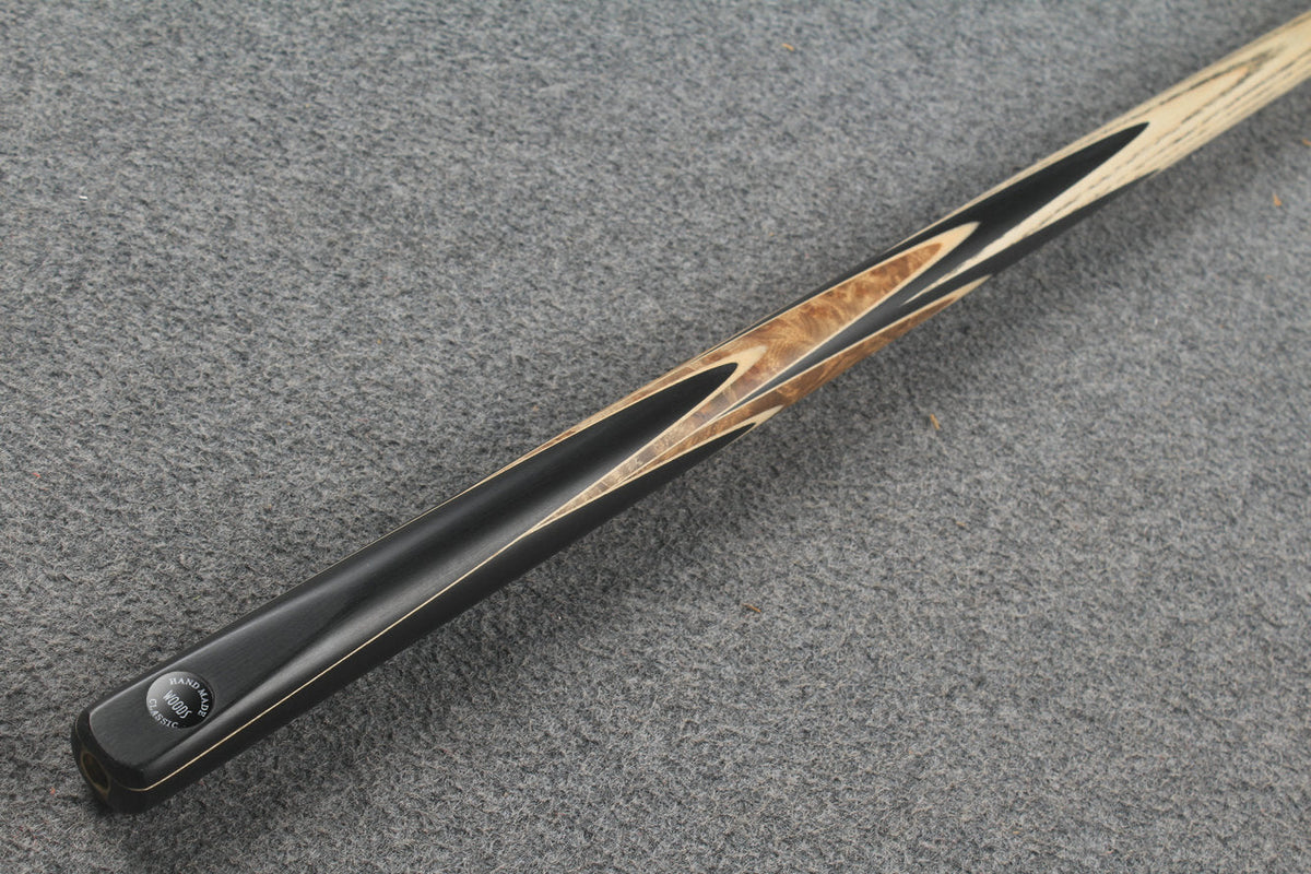 1 piece ash english pool cue  #8991 WOODS CUES