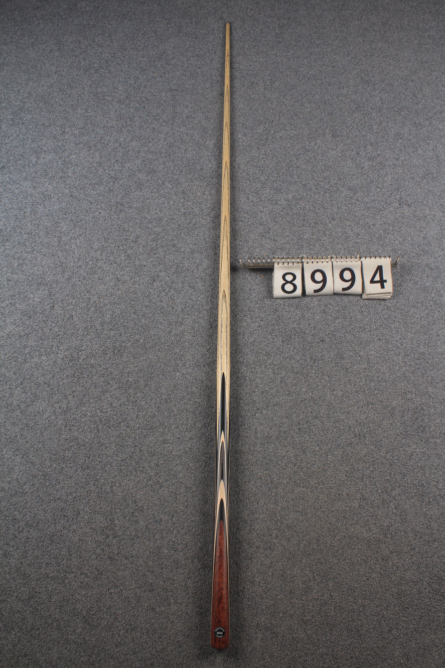 1 piece ash english pool cue  #8994 WOODS CUES
