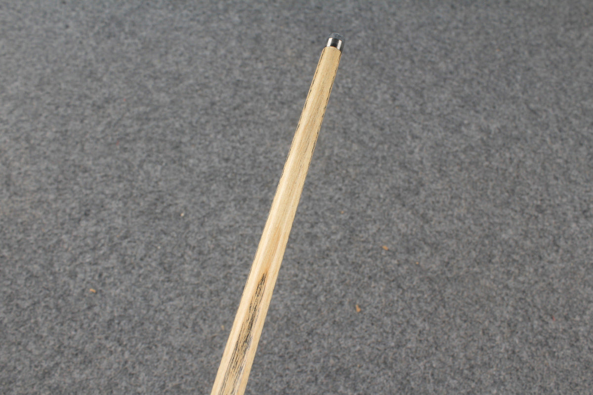 1 piece ash english pool cue  #8994 WOODS CUES