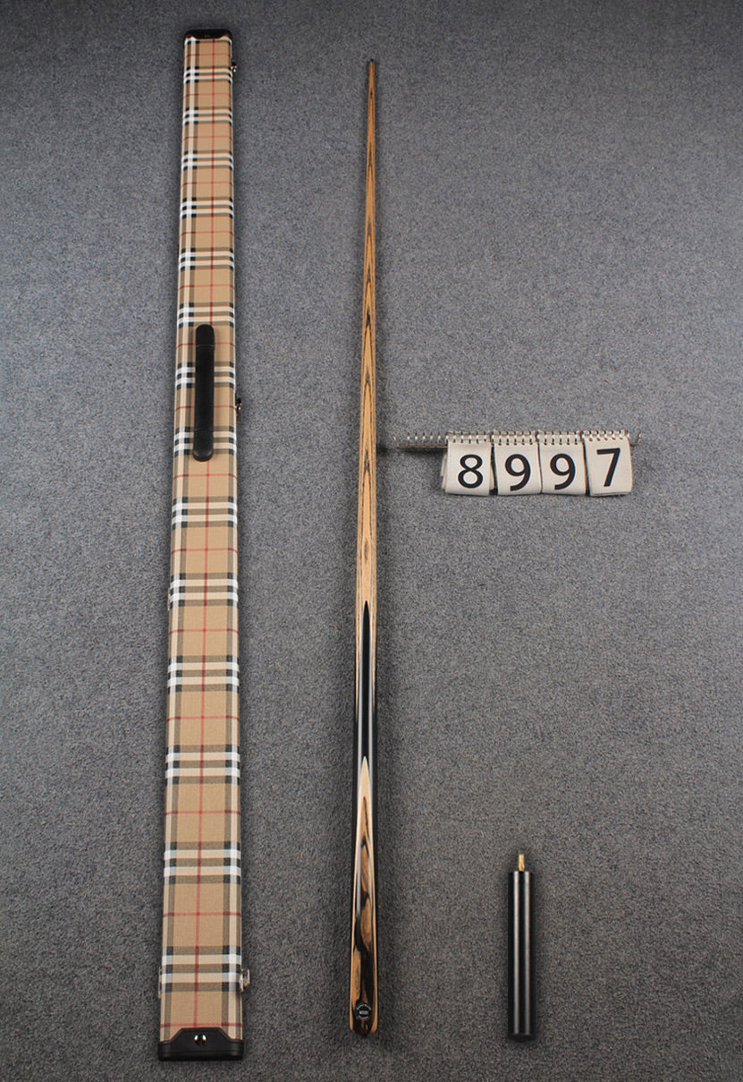 1 piece ash english pool cue  #8997