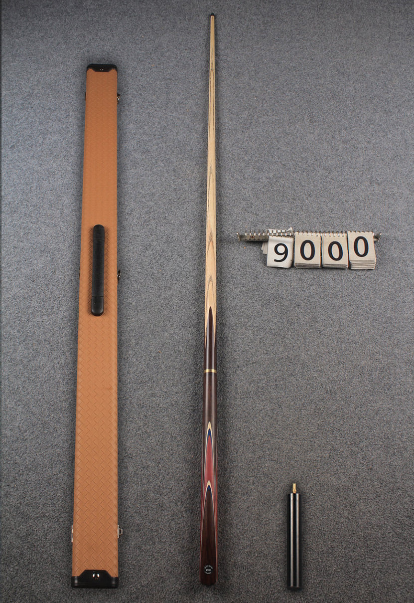 3/4 ash chinese 8 ball pool cue #9000 WOODS CUES