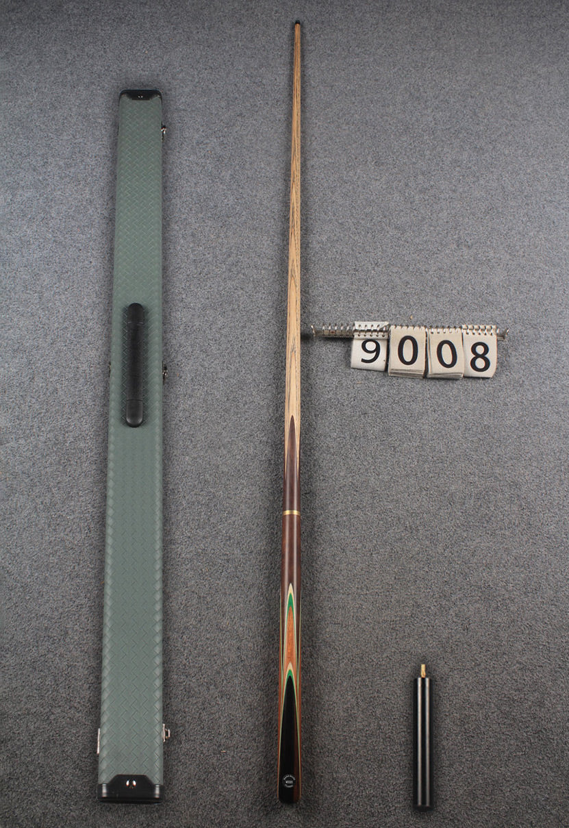 3/4 ash chinese 8 ball pool cue #9008 WOODS CUES