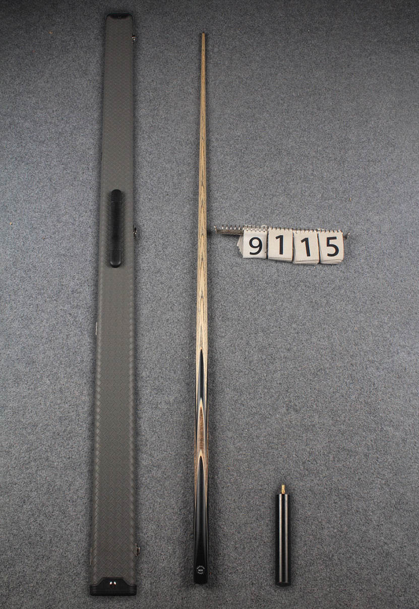 1 piece ash english pool cue  #9115