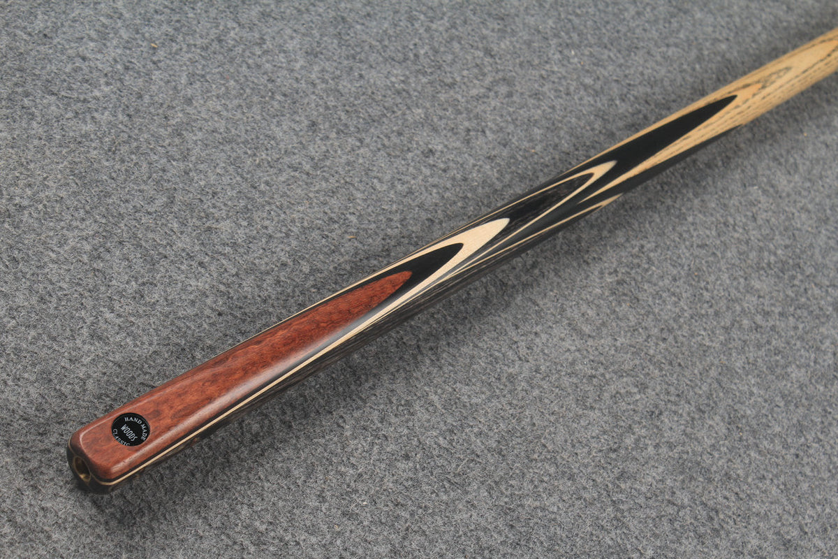1 piece ash english pool cue  #9117 WOODS CUES