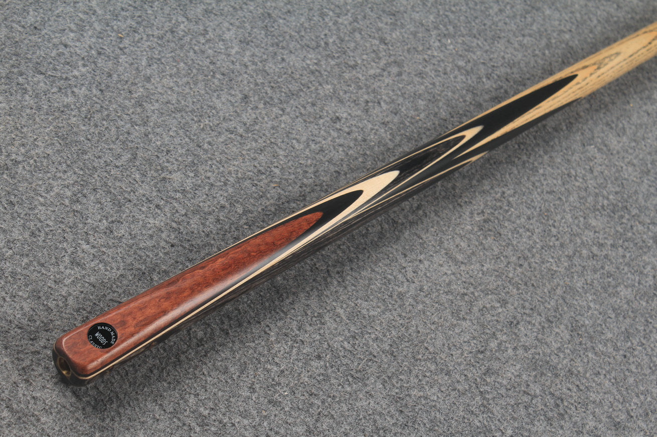 1 piece ash english pool cue  #9117 WOODS CUES