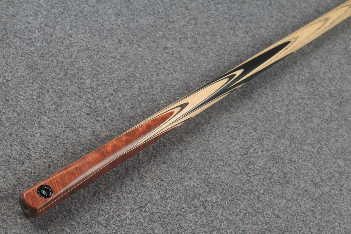 1 piece ash english pool cue  #9119 WOODS CUES