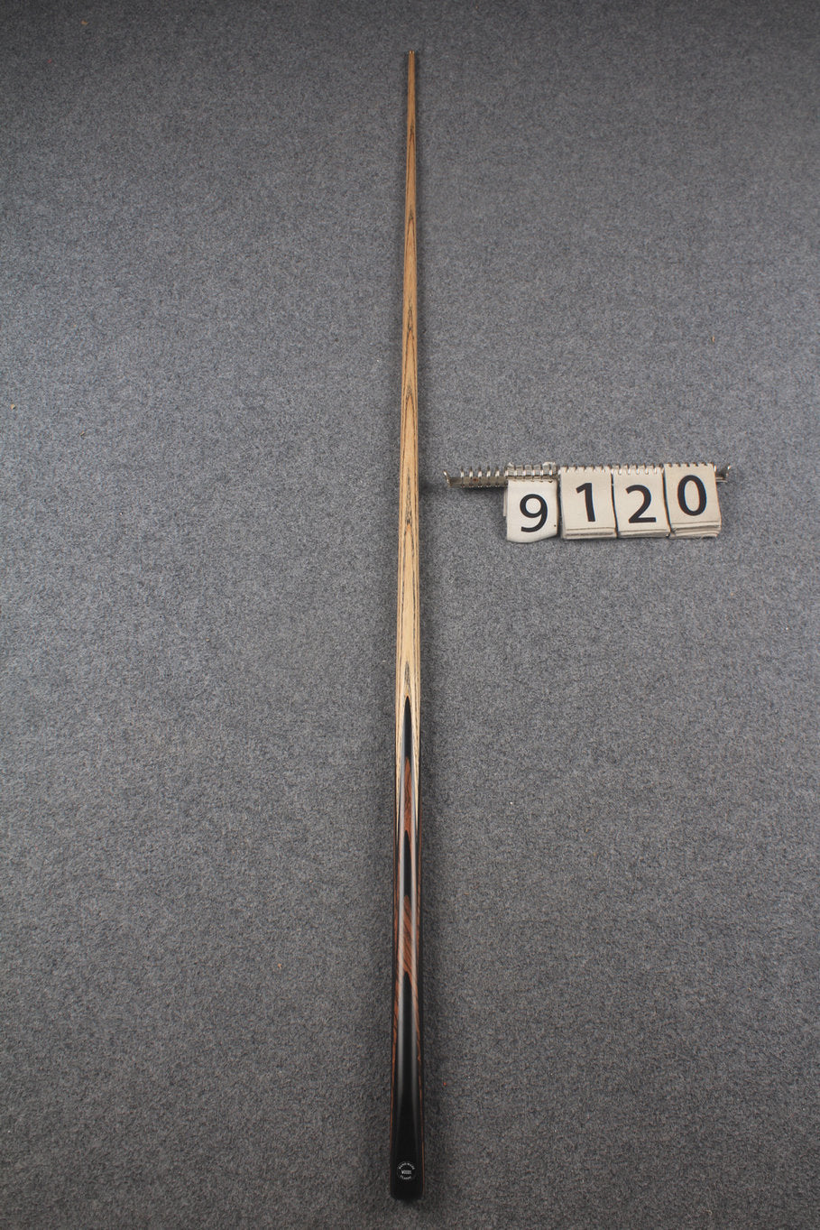 1 piece ash english pool cue  #9120 WOODS CUES