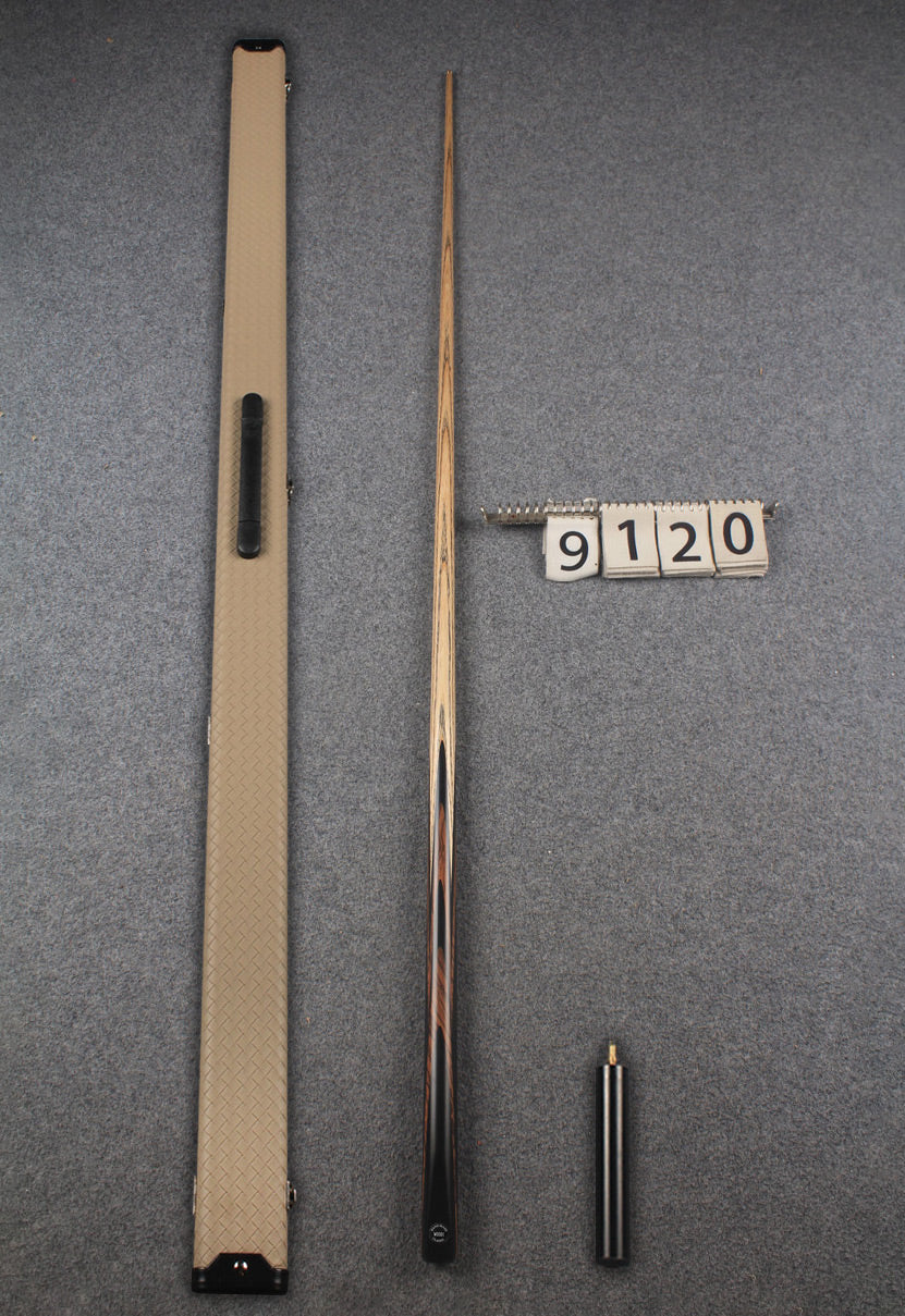 1 piece ash english pool cue  #9120 WOODS CUES