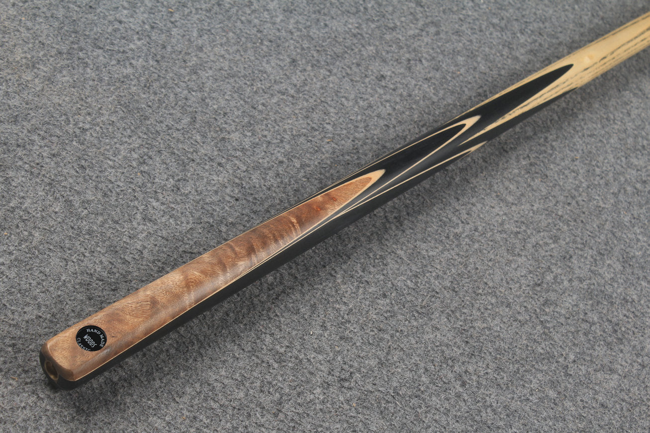1 piece ash english pool cue  #9121 WOODS CUES