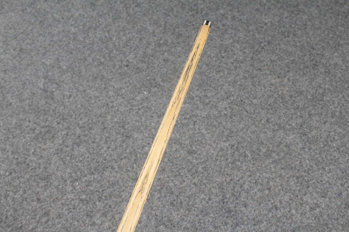 1 piece ash english pool cue  #9121 WOODS CUES
