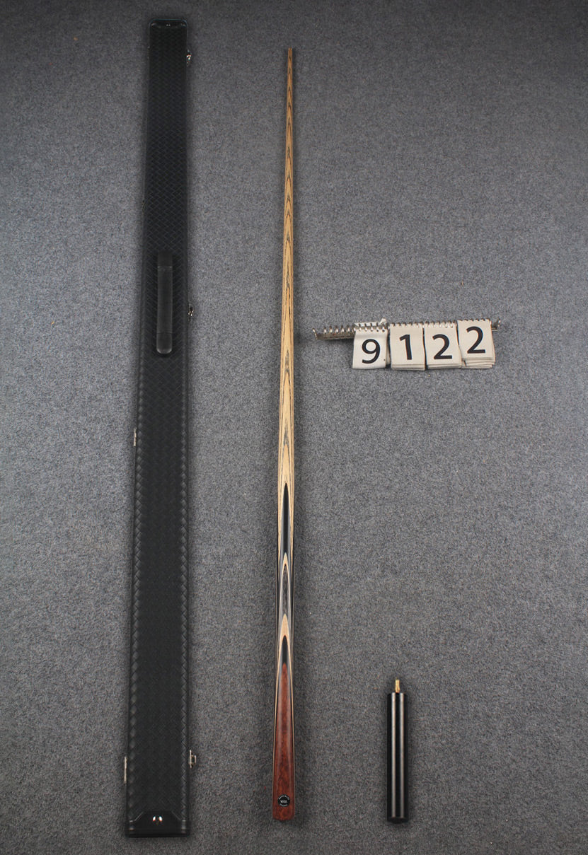 1 piece ash english pool cue  #9122 WOODS CUES
