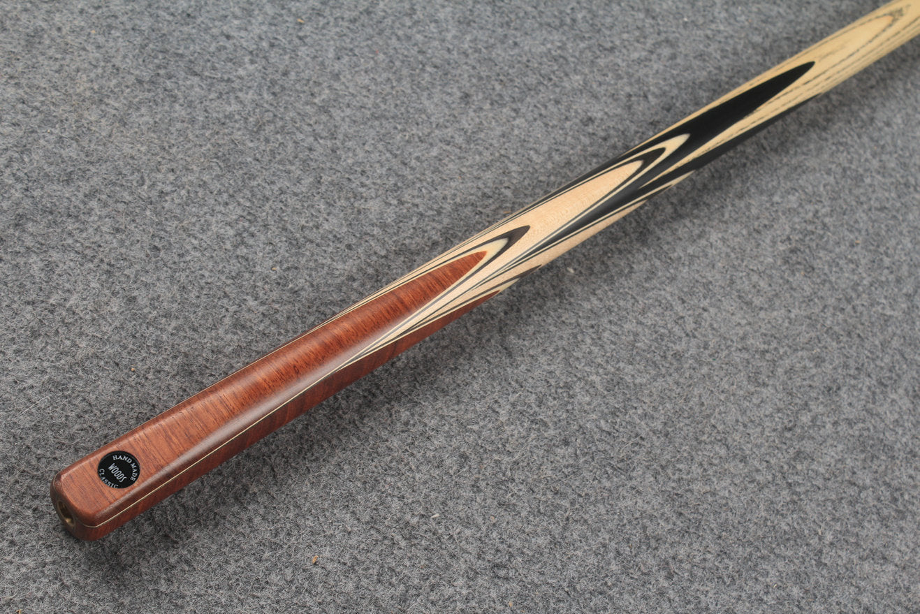 1 piece ash english pool cue  #9123 WOODS CUES