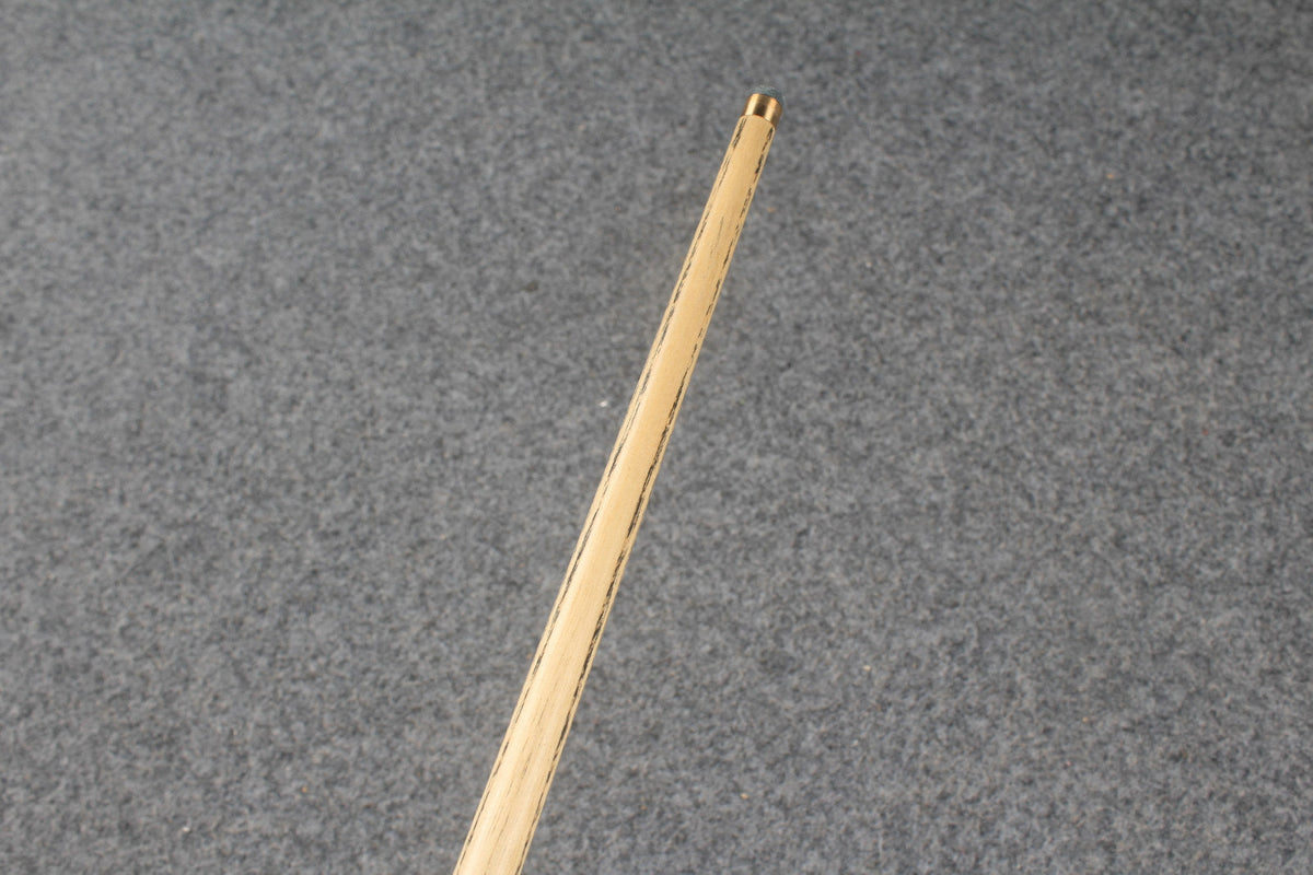 1 piece ash english pool cue  #9123 WOODS CUES