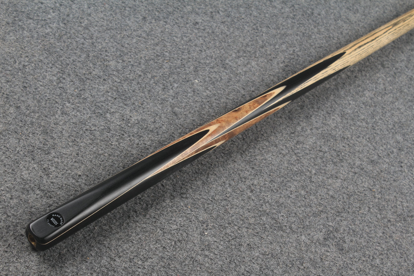 1 piece ash english pool cue  #9124 WOODS CUES