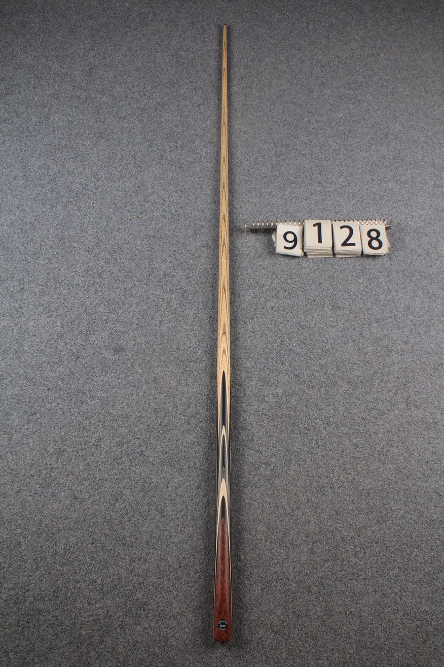 1 piece ash english pool cue  #9128 WOODS CUES