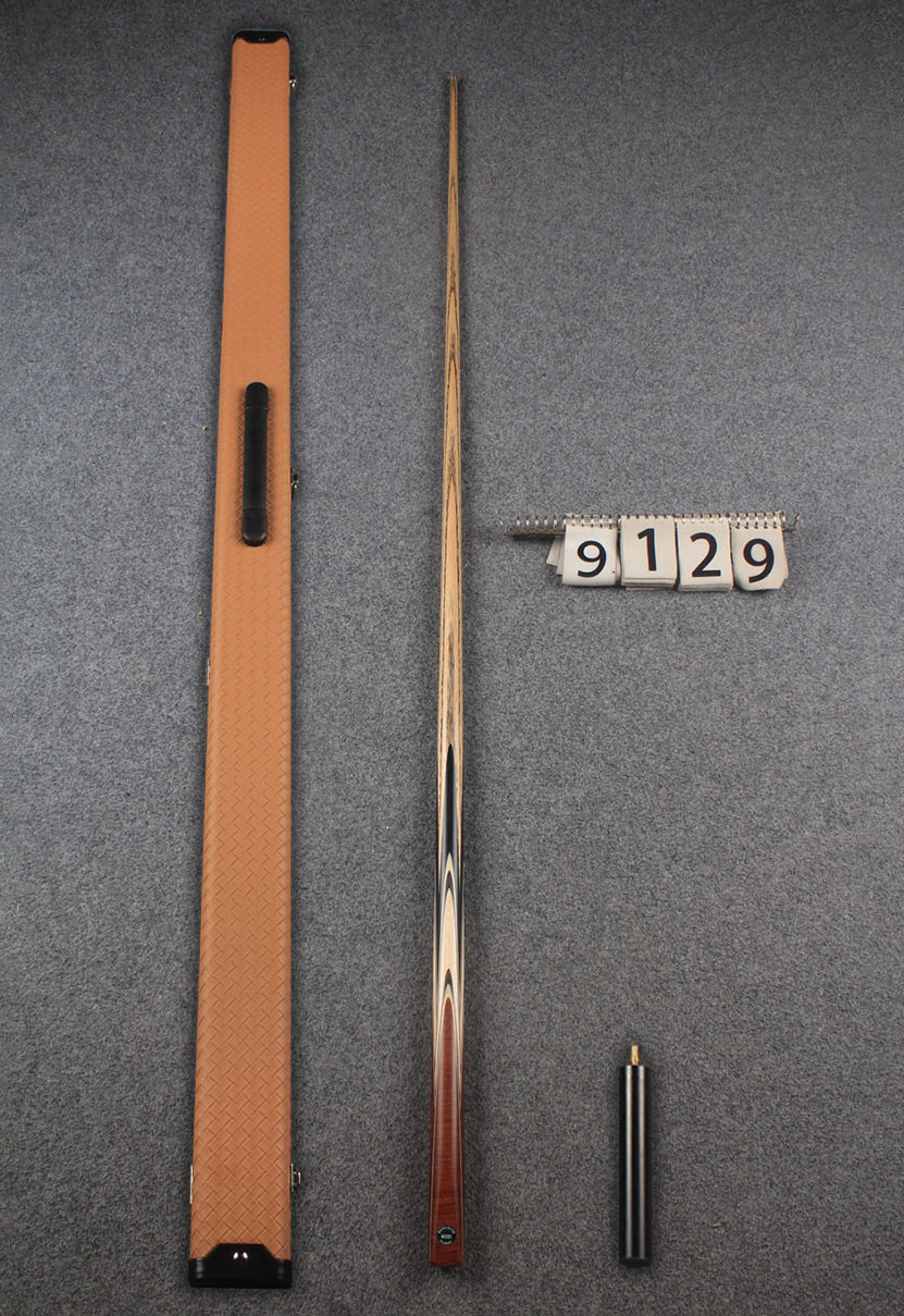 1 piece ash english pool cue  #9129