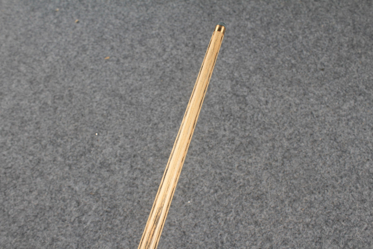 1 piece ash english pool cue  #9130 WOODS CUES